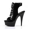 Pleaser - DELIGHT60020 Hoge hakken - Zwart Product image